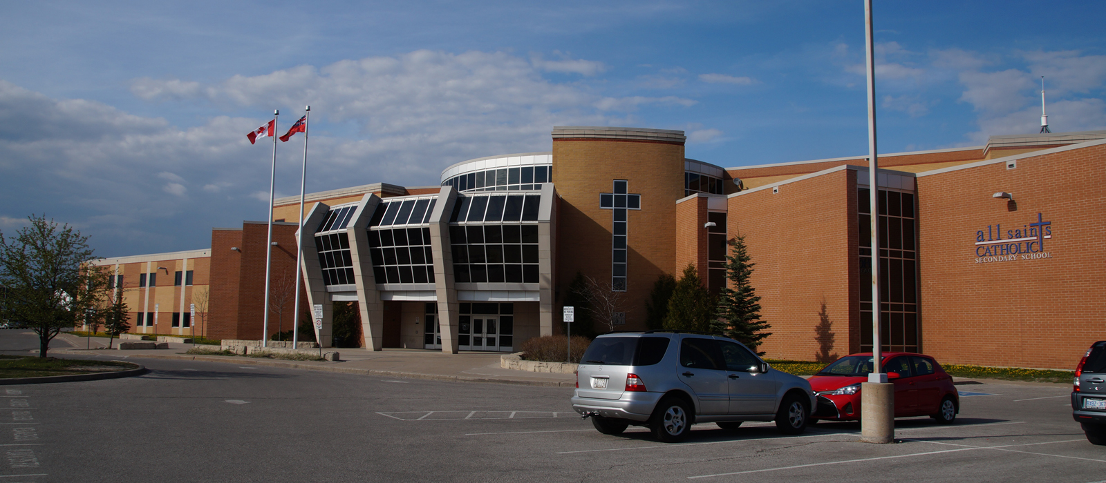 Exterior shot of school